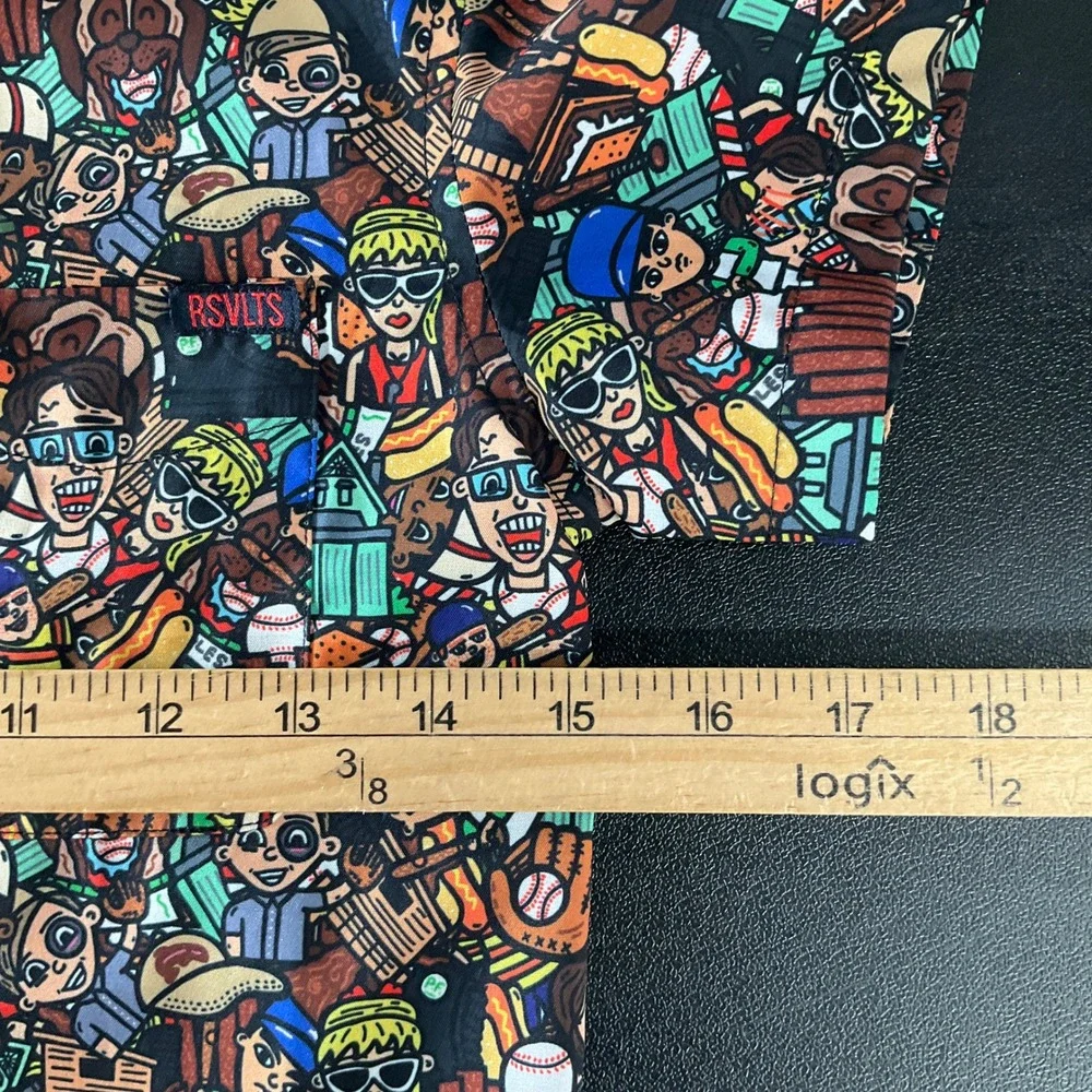 RSVLTS The Sandlot Shirt KIDS XS Multi Kunuflex Graphic Print